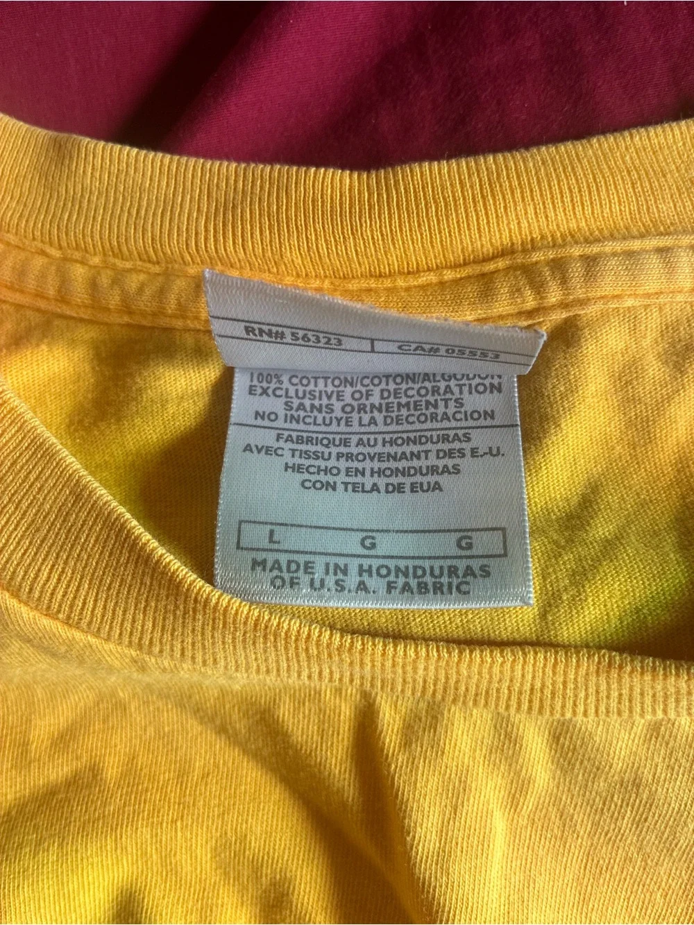 Yellow Nike Original Men's T-Shirt